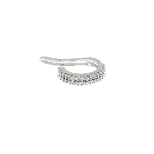 Piercing Duas Voltas Cravejado