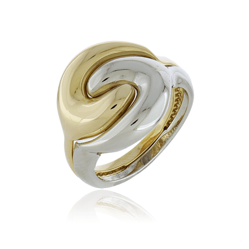 Anel Duplo Espiral
