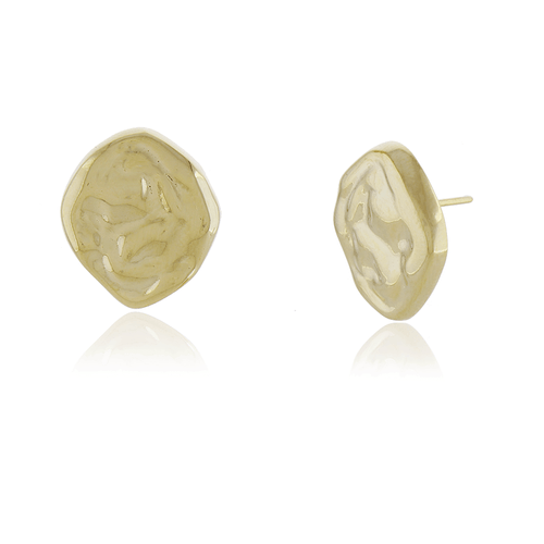 Brinco Quadrado Martelado