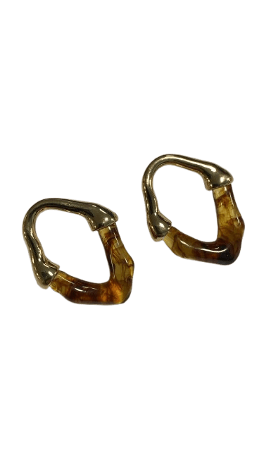 Brinco Orgânico Resina Vazado