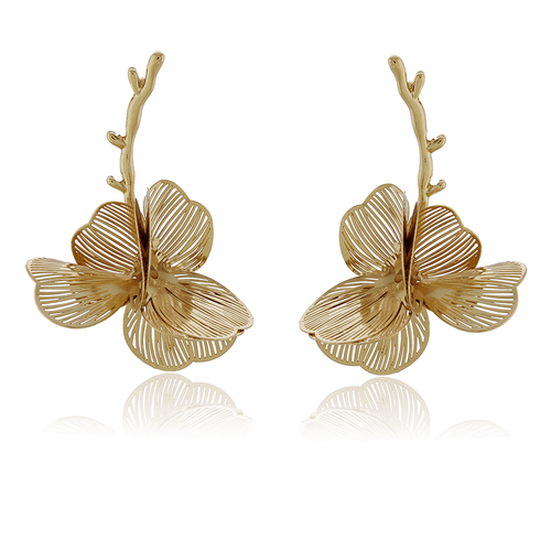 Brinco Flor Trabalhada