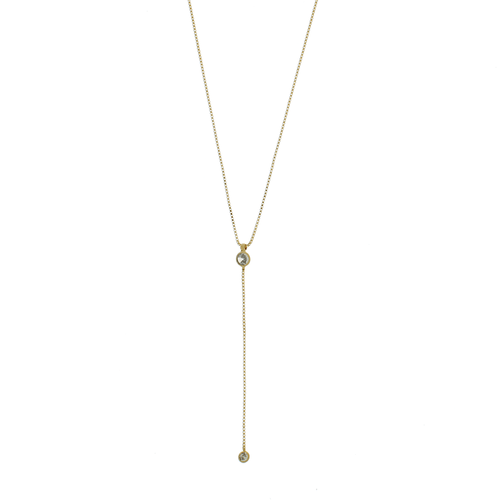 Colar Gravata Pontos de Luz