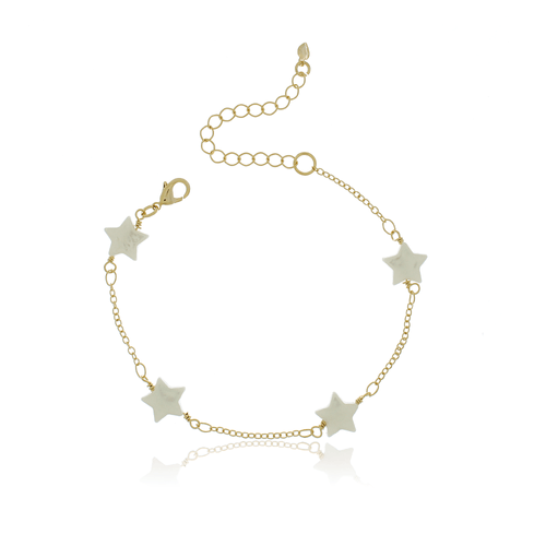 Pulseira Estrelas Madrepérolas
