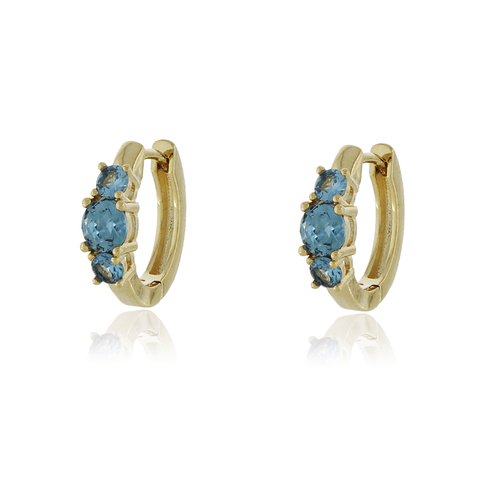 Argolinha Três Pedras Círculos