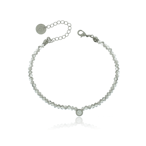 Pulseira Cristais Ponto de Luz