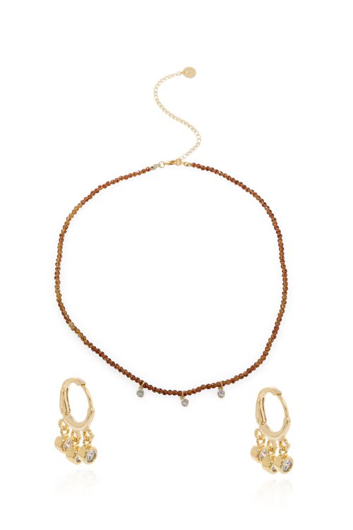 Conjunto Cristais Pontos de Luz