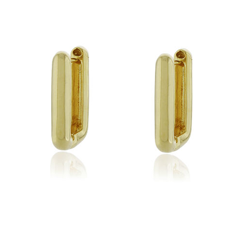 Argola Retangular Tubular