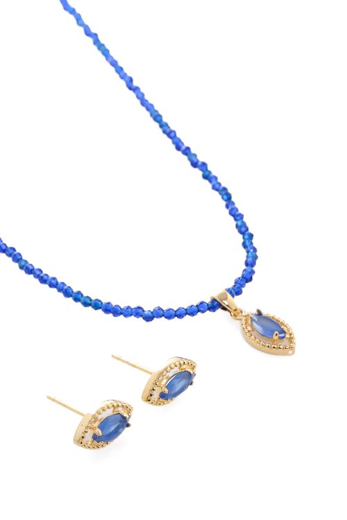 Conjunto Cristais Pedras Folhas Volta Canetada