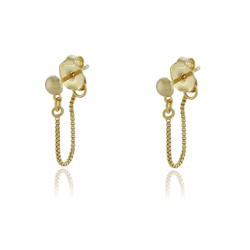 Ear Jacket Círculo Liso Veneziana