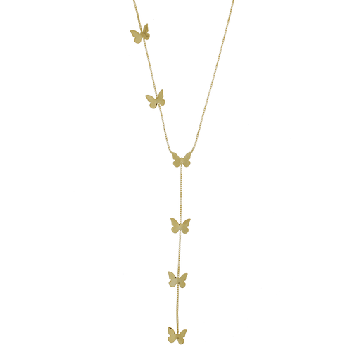 Colar Gravata Borboletas