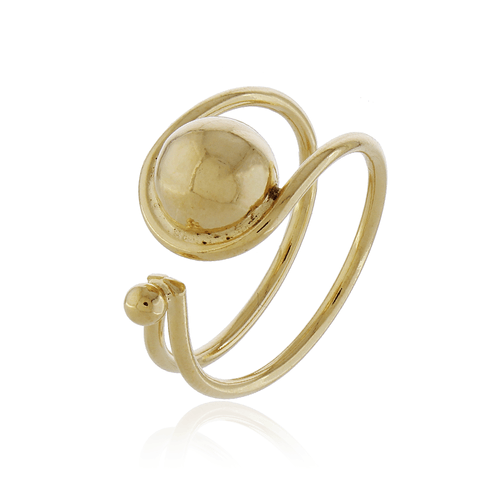 Anel Regulável Voltas Lisas Esfera