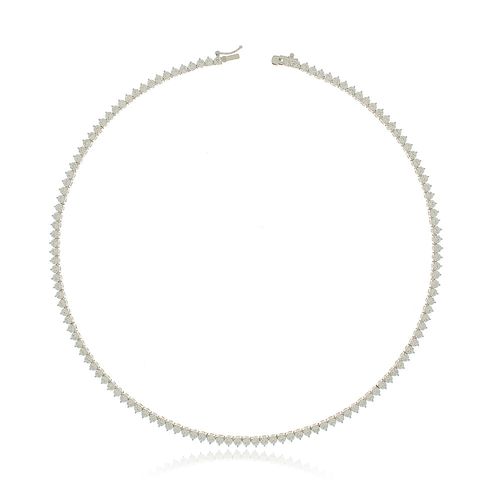 Colar Riviera Três Garras 3MM