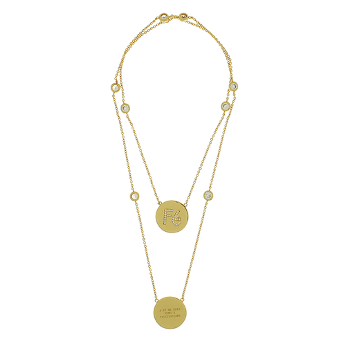 Escapulário Placa Fé Pontos de Luz