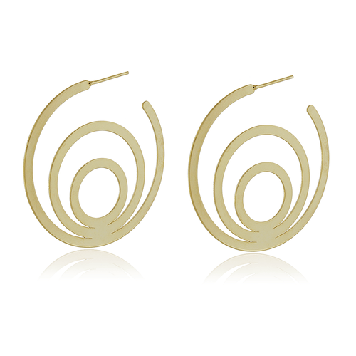 Argola Círculos Lisos